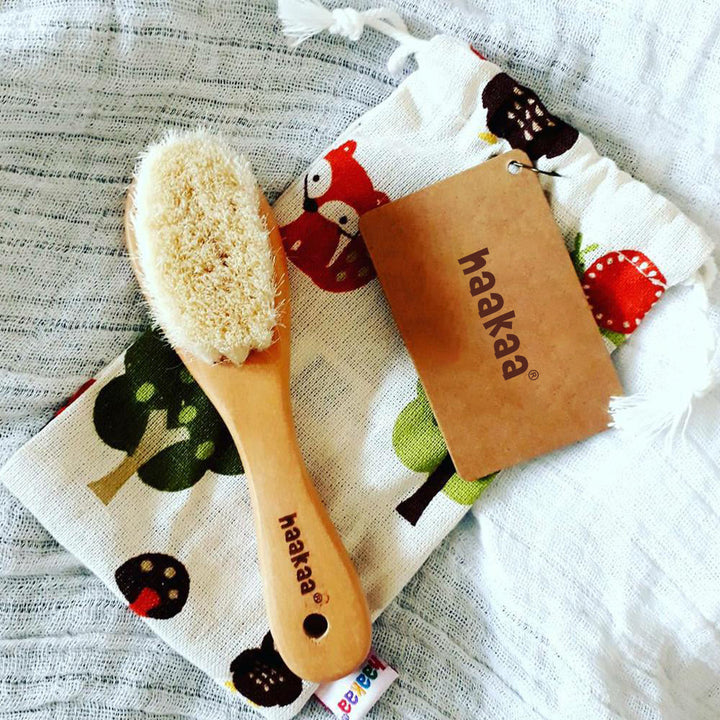 Goats Wool Wooden Hair brush