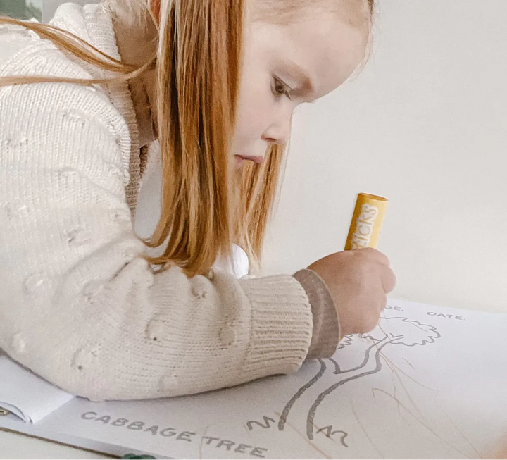 Honeysticks Toddlers First Colouring Book - A Kiwi Adventure