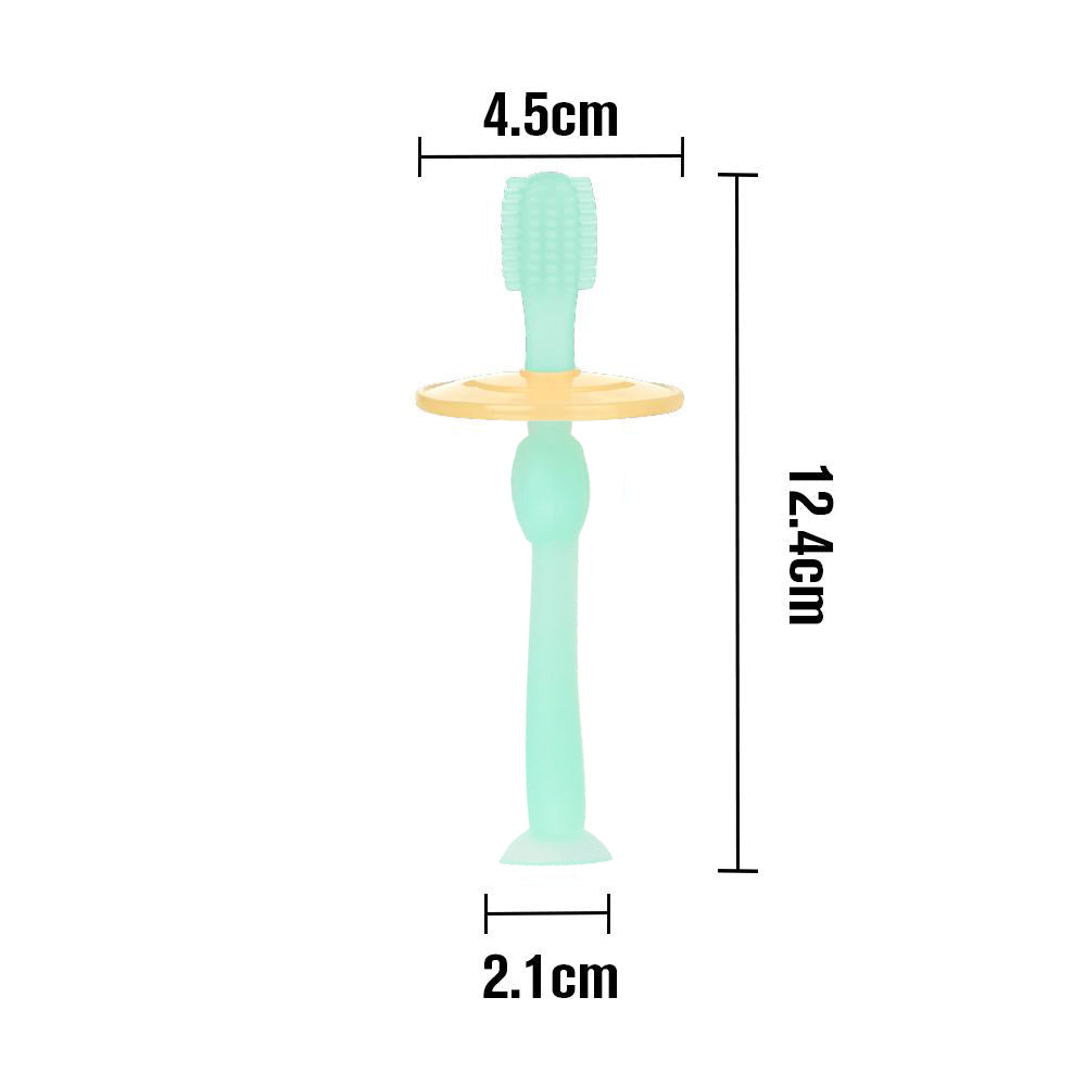 360° Silicone Toothbrush (6 months+) Blue