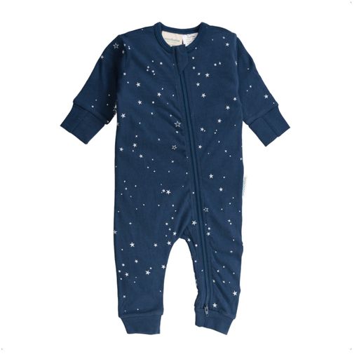 Woolbabe Merino/Organic Cotton PJ Suit - Tekapo Stars