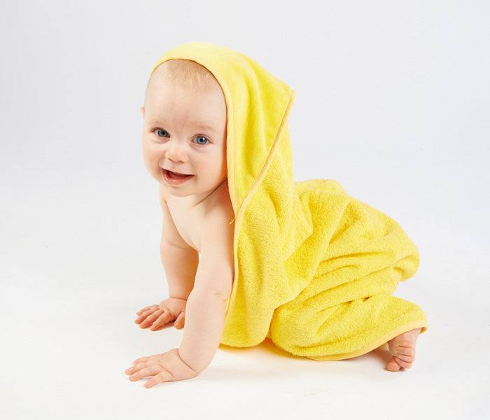 Mum 2 Mum Hooded Towel Yellow