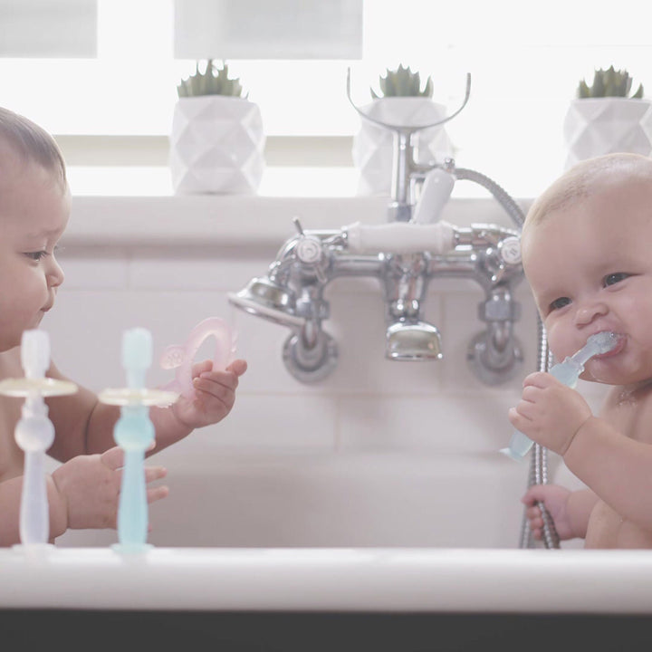 360° Silicone Toothbrush (6 months+) Blue