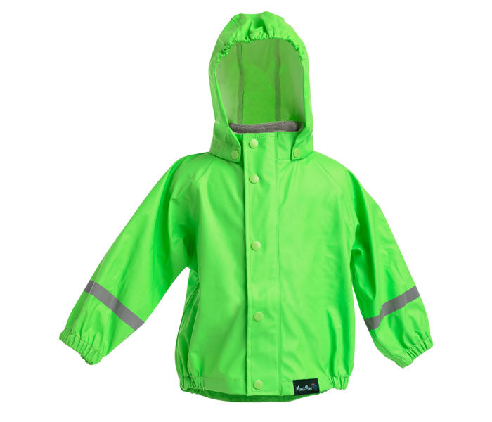 Mum2mum Rain Jacket Lime
