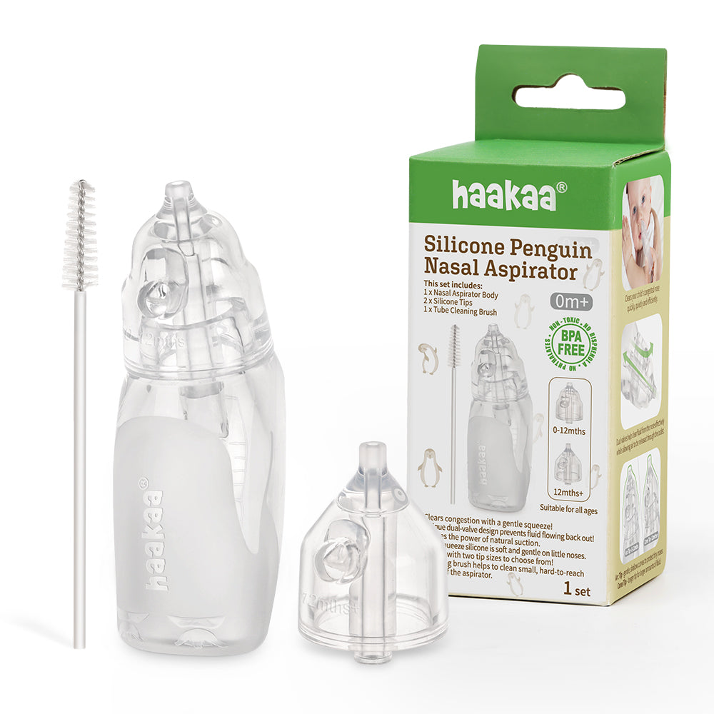 Haakaa Silicone Penguin nasal aspirator