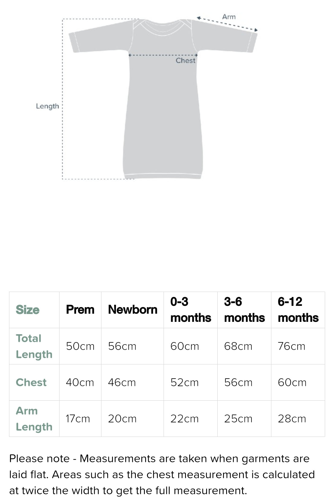 Merino/Organic Cotton Gown Pebble